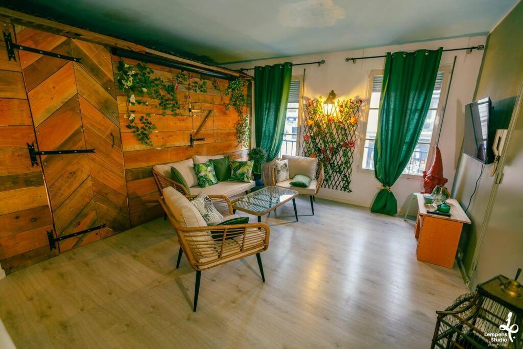 Appartement La Cabane Du Jardin Troyes Exterior foto